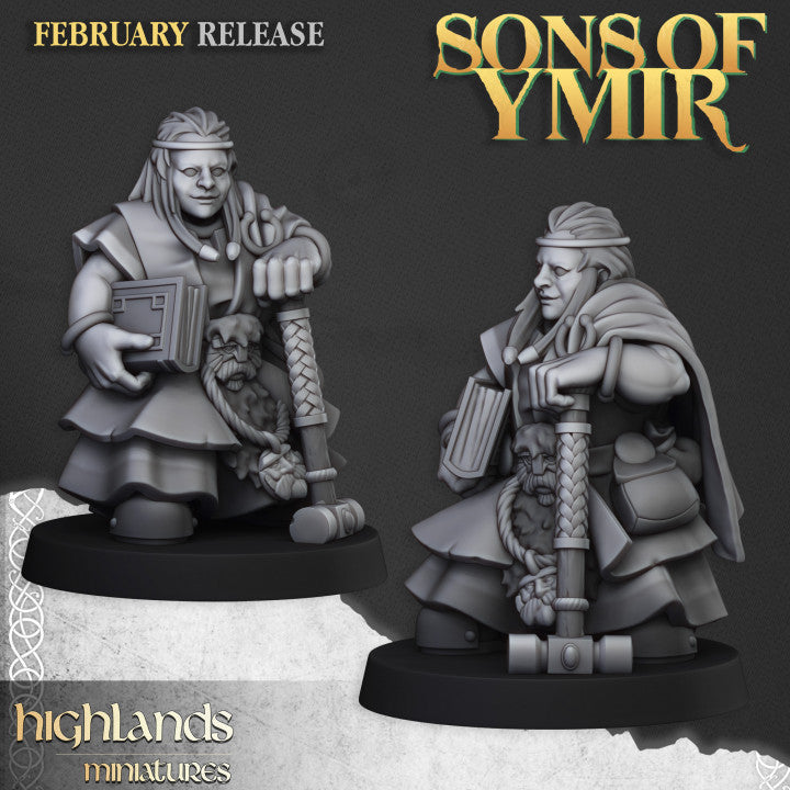 Dwarf Runepriests - Highlands Miniatures