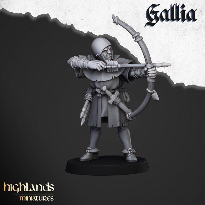 Gallia Archers 12x - Highlands Miniatures