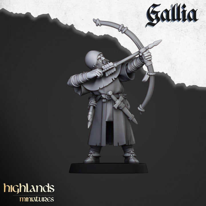 Gallia Archers 12x - Highlands Miniatures