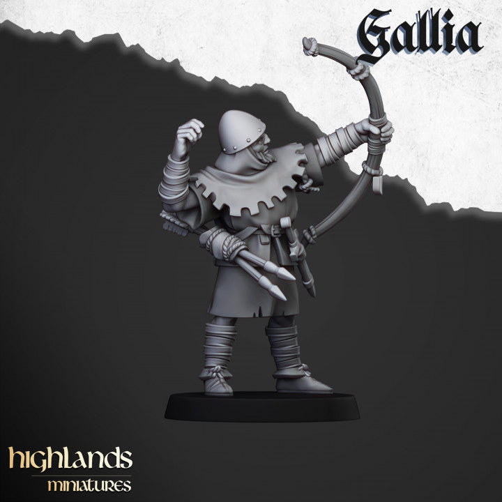 Gallia Archers 12x - Highlands Miniatures