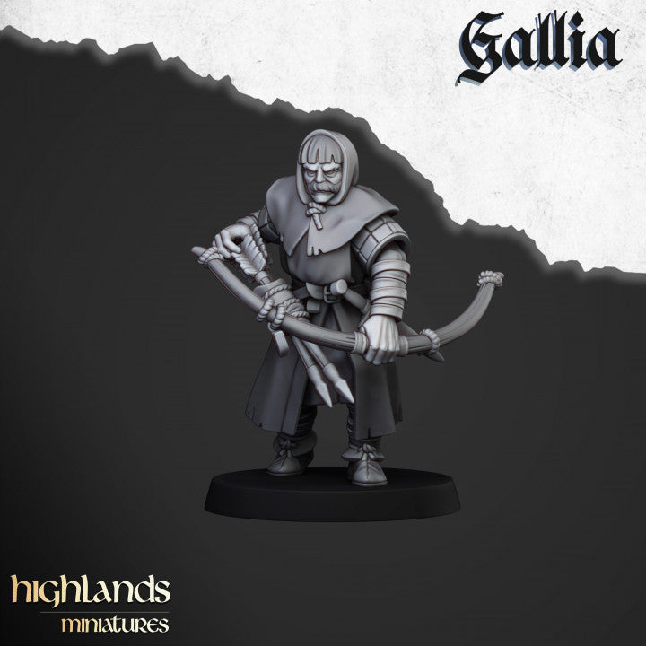 Gallia Archers 12x - Highlands Miniatures