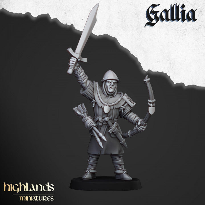Gallia Archers 12x - Highlands Miniatures