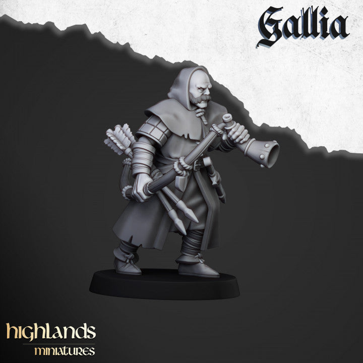 Gallia Archers 12x - Highlands Miniatures