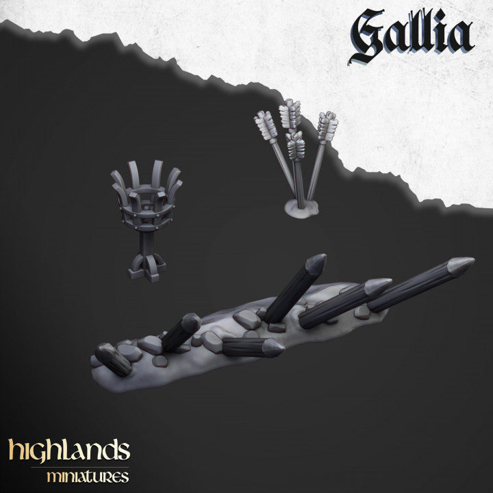 Gallia Archers 12x - Highlands Miniatures