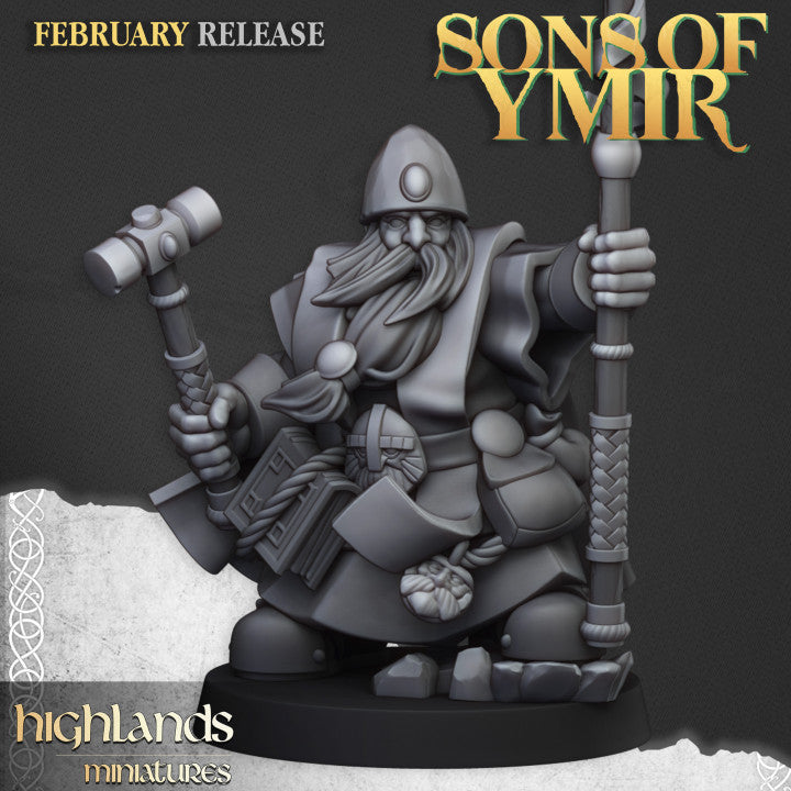 Dwarf Runepriests - Highlands Miniatures