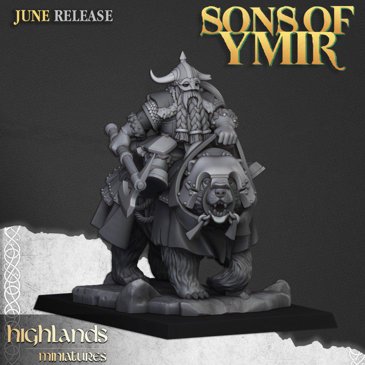 Dwarf Heavy Cavalry - Highlands Miniatures