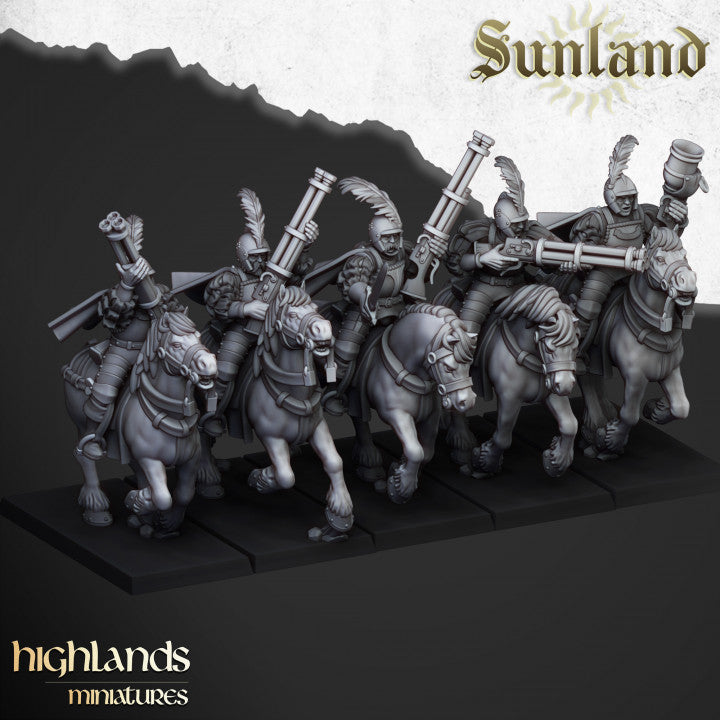 Sunland Pistoleers Repeater 5x - Highlands Miniatures