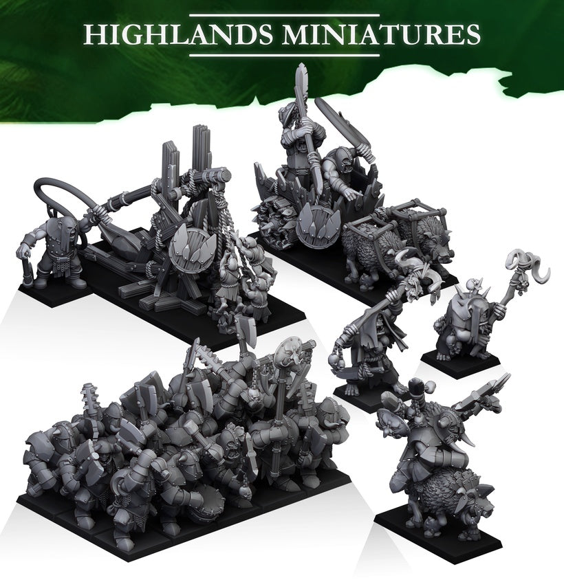 Orc December 23 set - Highlands Miniatures