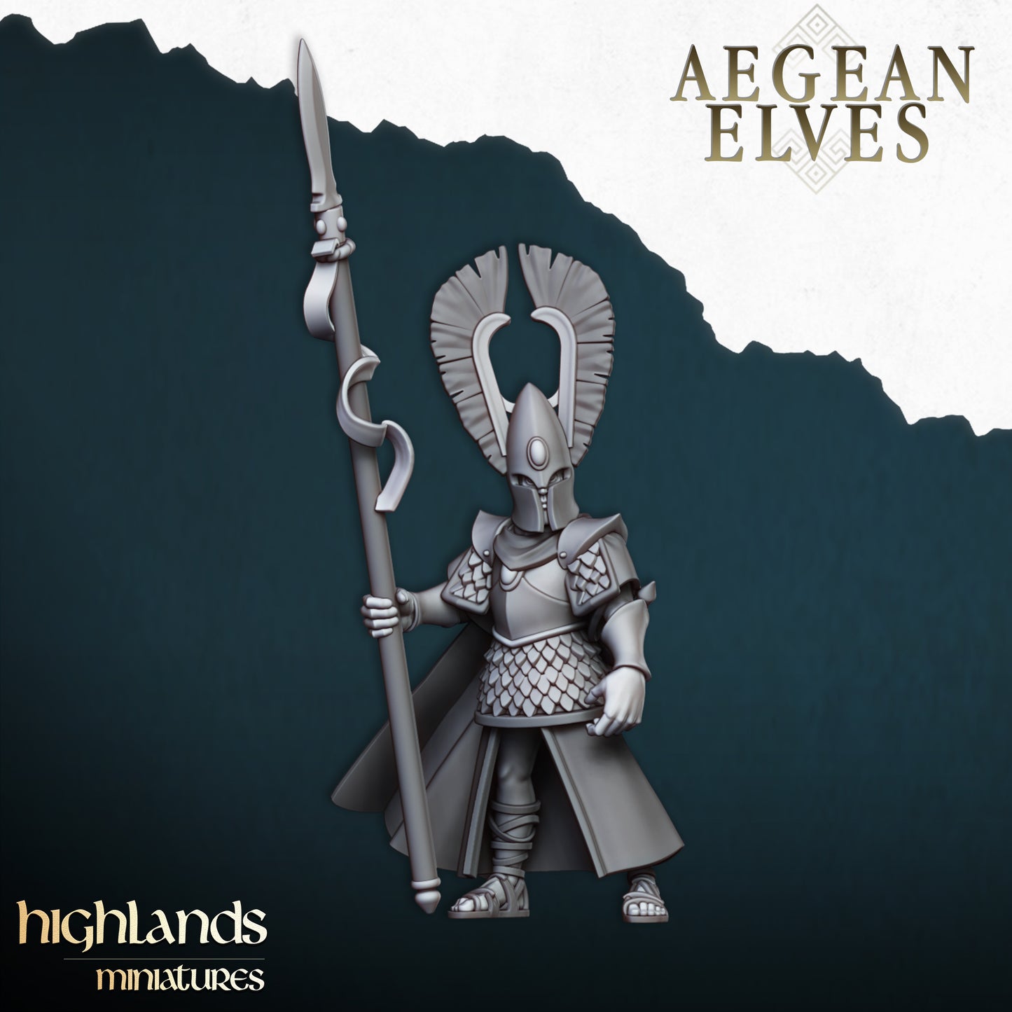 Aegean Elves Chariot- Highlands Miniatures