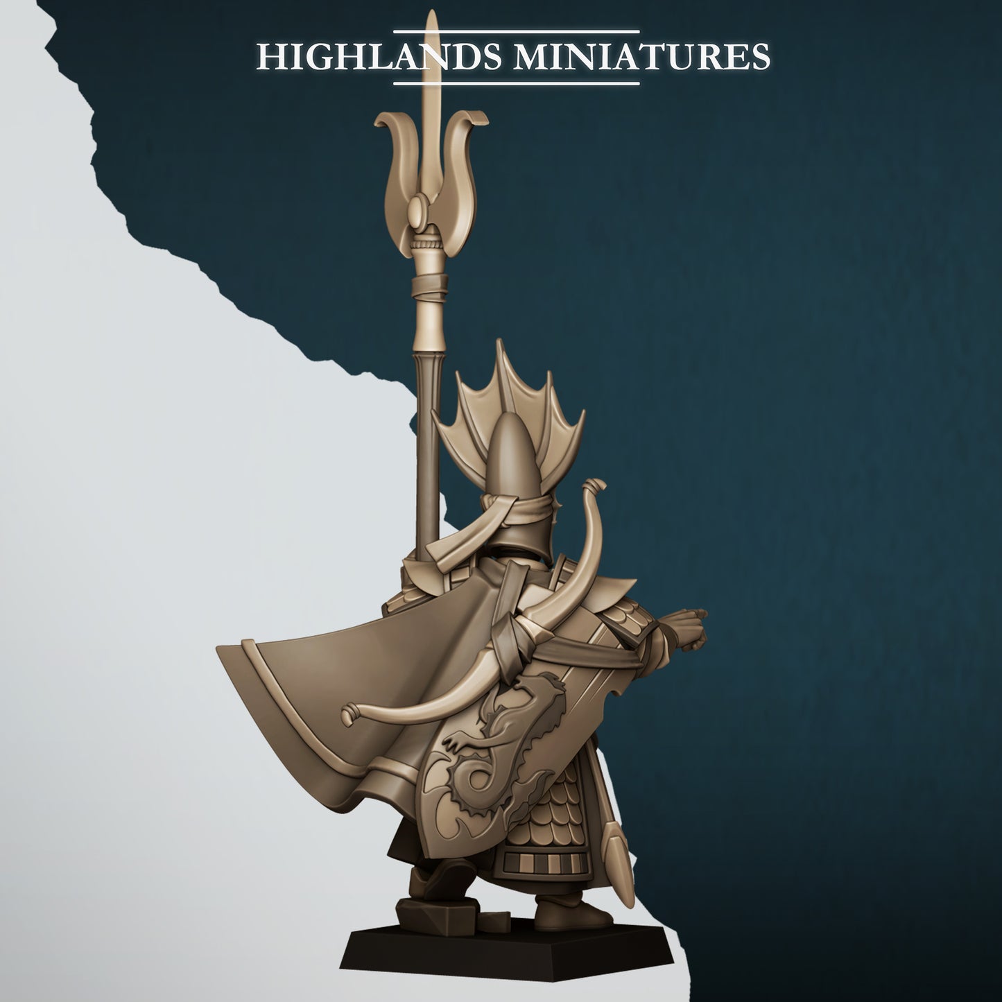 Aegean Elf Lord of the Sea - Highlands Miniatures