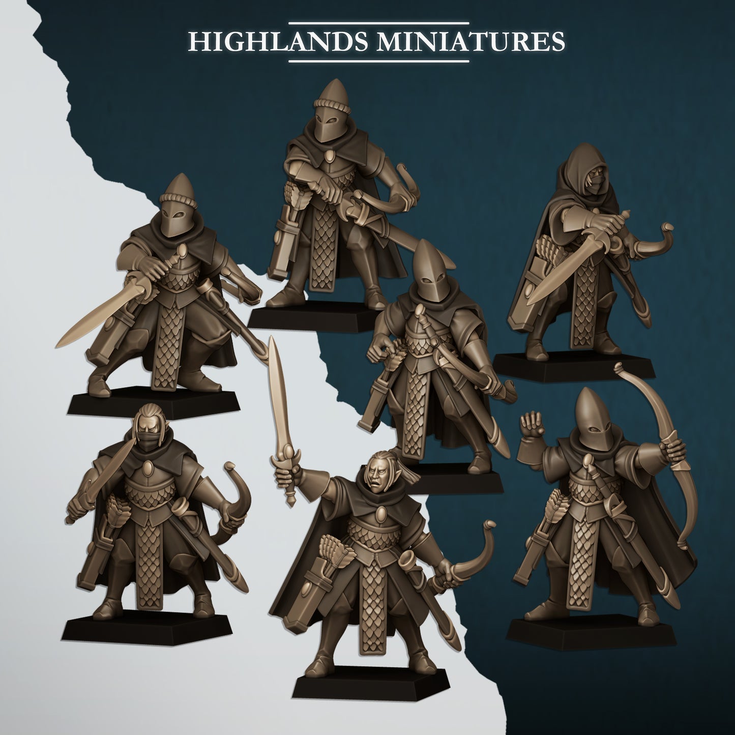 Aegean Shadows 7x - Highlands Miniatures