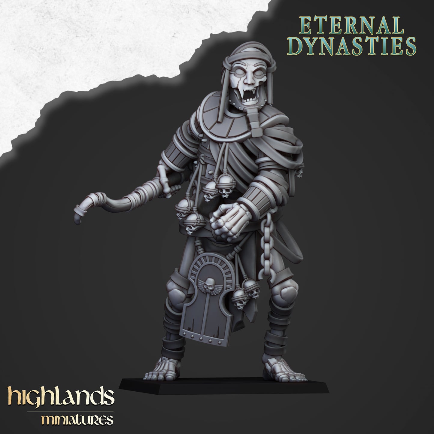 Eternal Dynasties Ancient Skeletal Colossi giant 1x - Highlands Miniatures