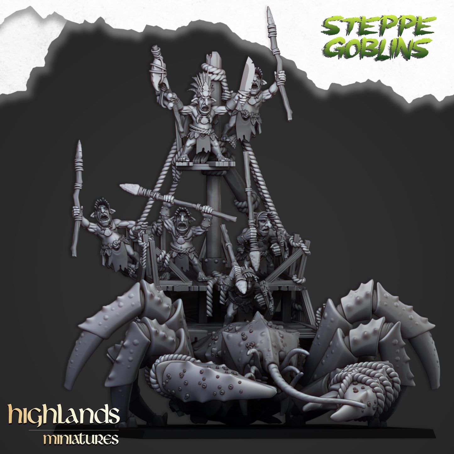 Steppe Goblins May 24 set - Highlands Miniatures
