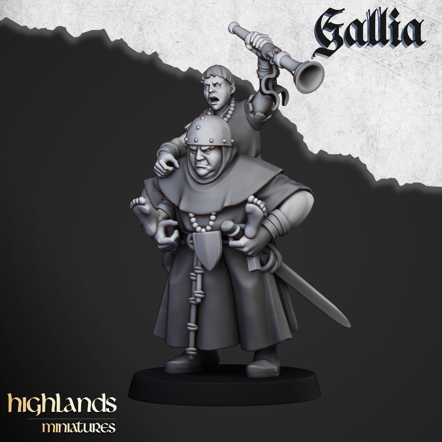 Gallia Sherwood Archers 9x - Highlands Miniatures
