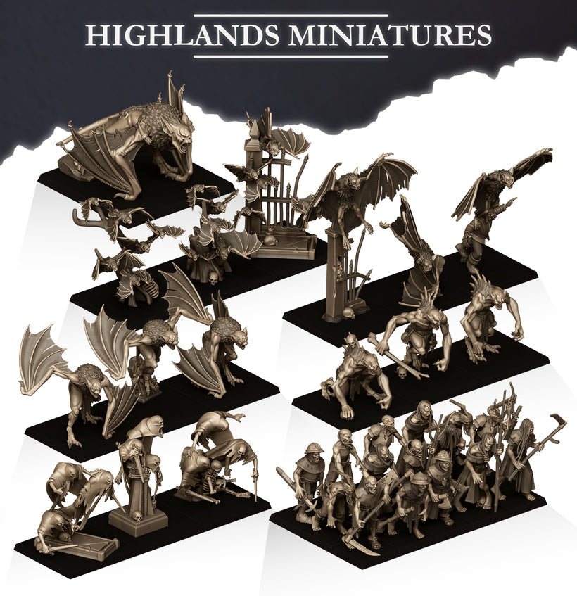 Transilvanya Pit Bat - Highlands Miniatures