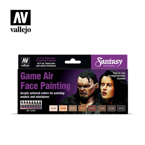 Vallejo Fantasy Game Air Face Painting set