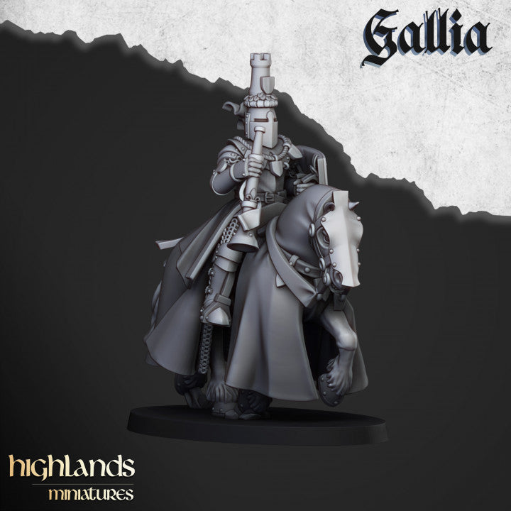 Knights of Gallia 8x - Highlands Miniatures