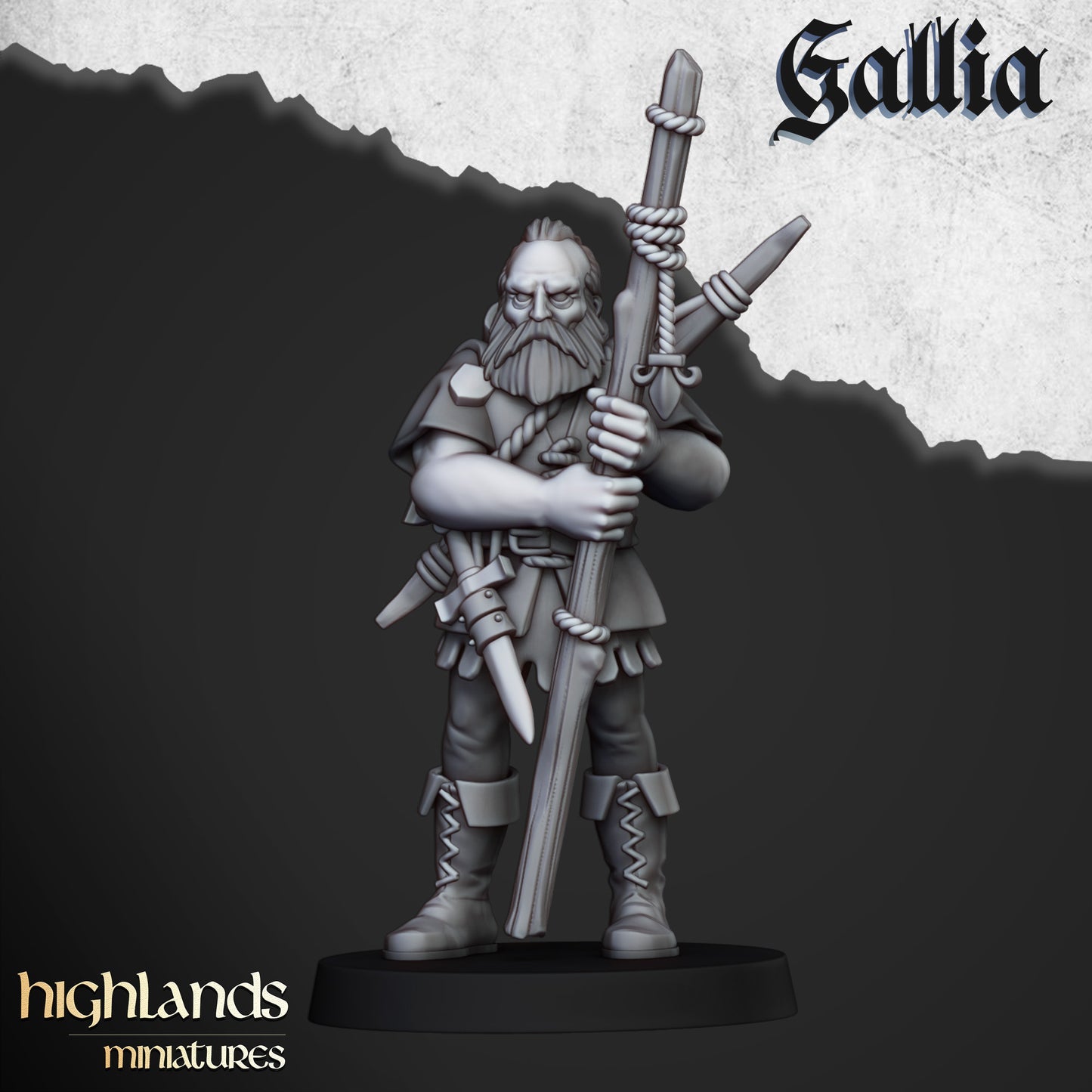 Gallia Sherwood Archers 9x - Highlands Miniatures