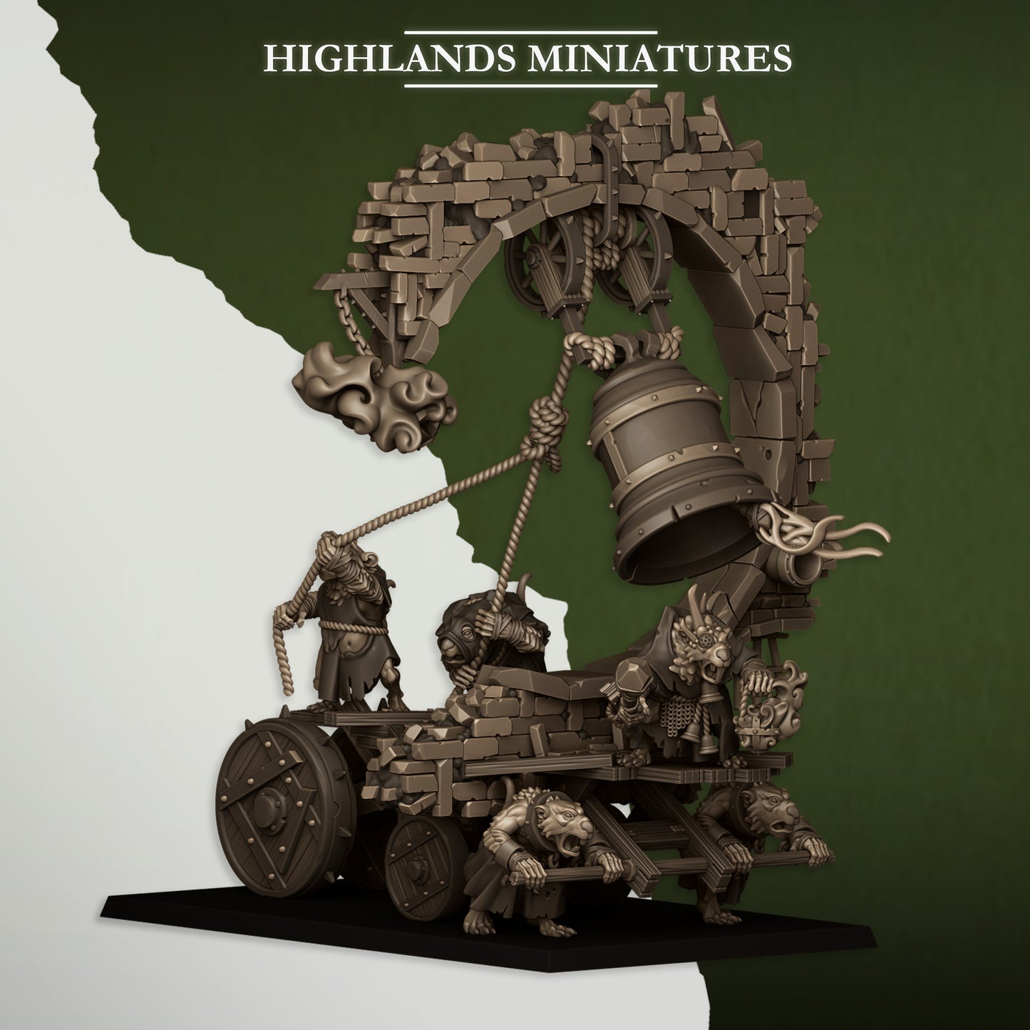 Sewer Vermin Januari 24 set - Highlands Miniatures