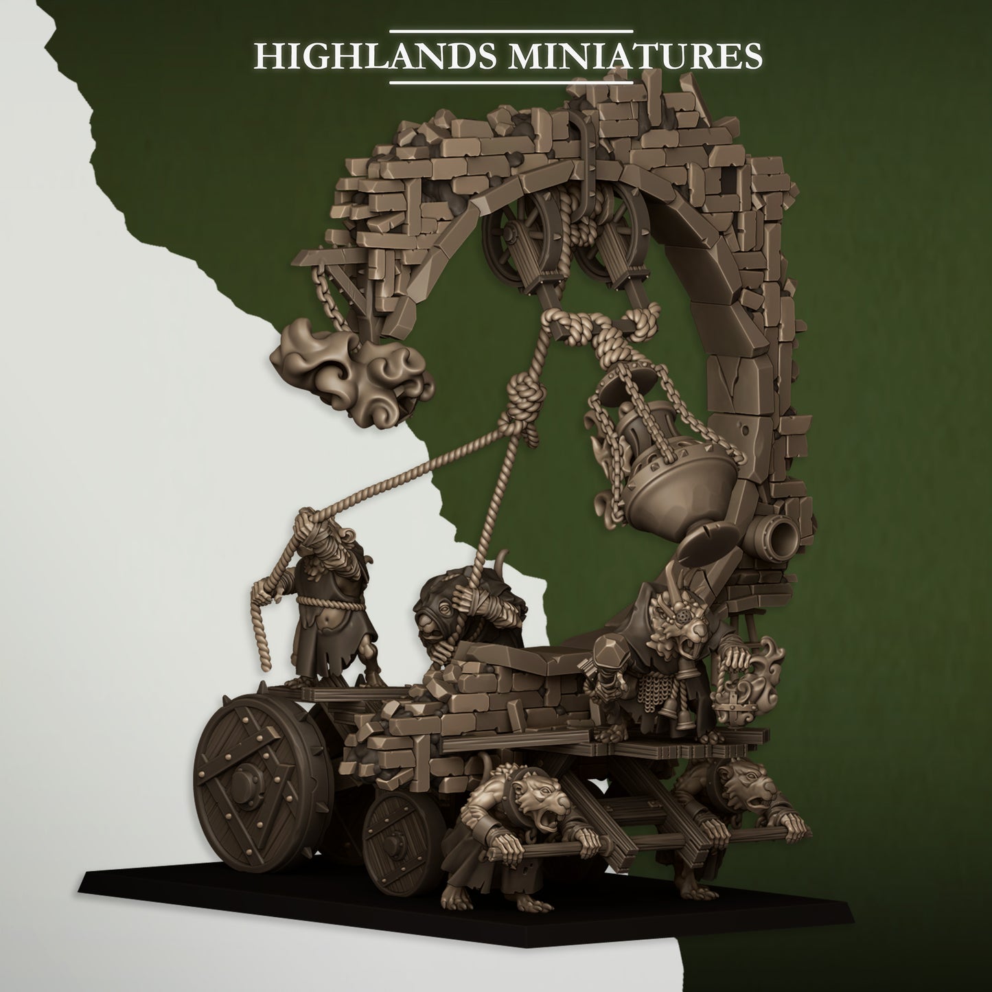 Sewer Vermin Januari 24 set - Highlands Miniatures
