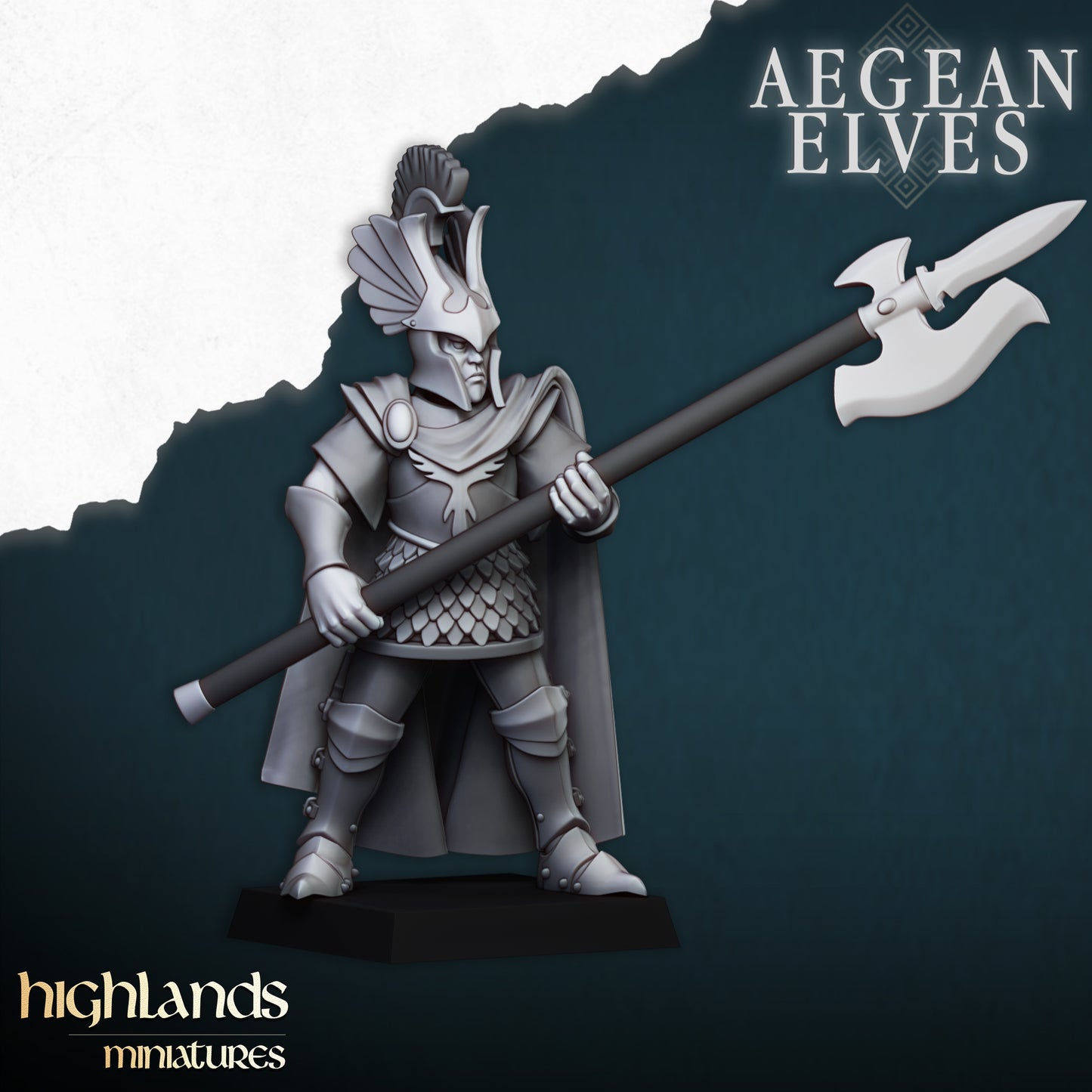 Aegean Elves Mycenaean Guard 15x - Highlands Miniatures