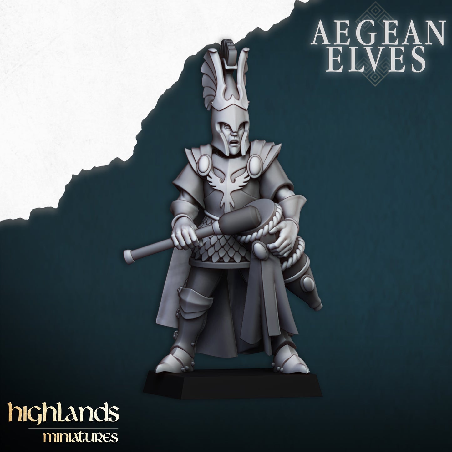 Aegean Elves Mycenaean Guard 15x - Highlands Miniatures