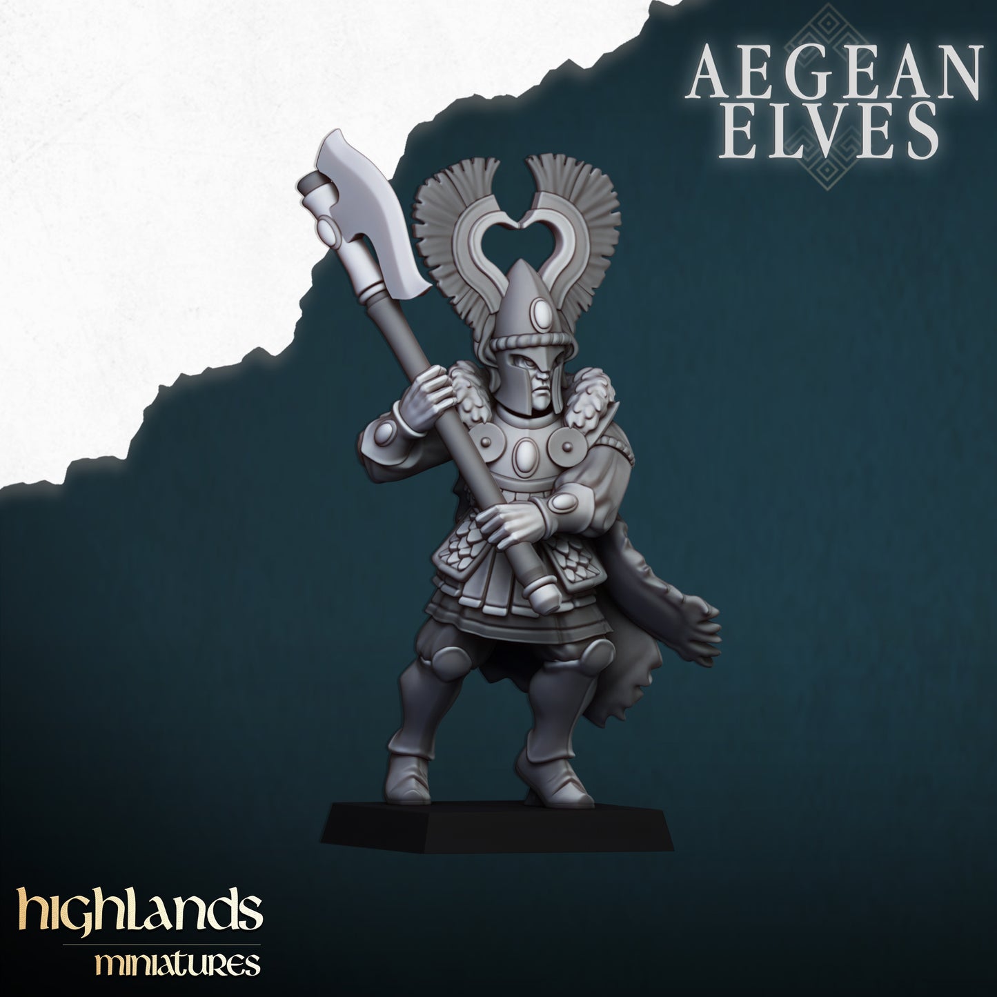 Aegean Elves Nemean Lions 10x - Highlands Miniatures