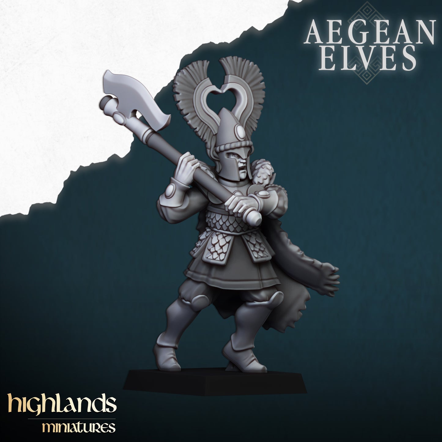 Aegean Elves Nemean Lions 10x - Highlands Miniatures
