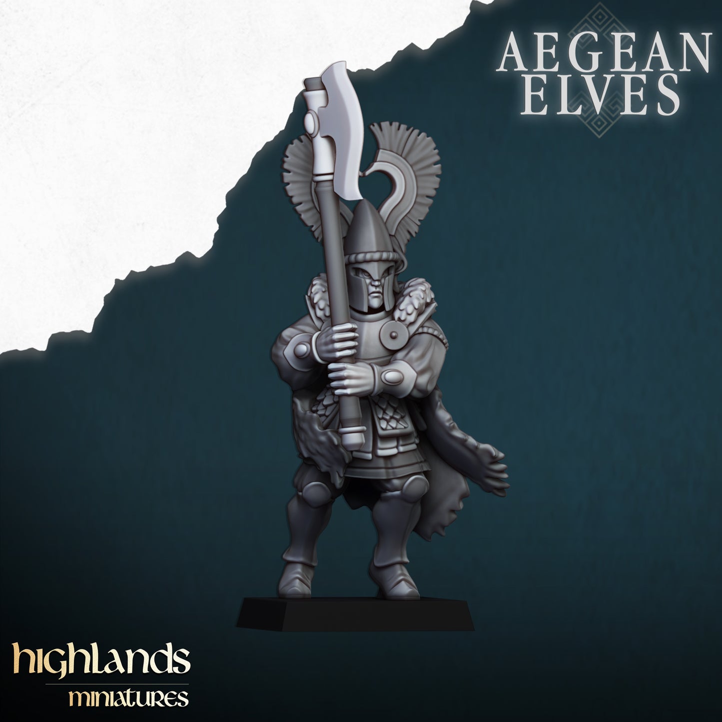 Aegean Elves Nemean Lions 10x - Highlands Miniatures