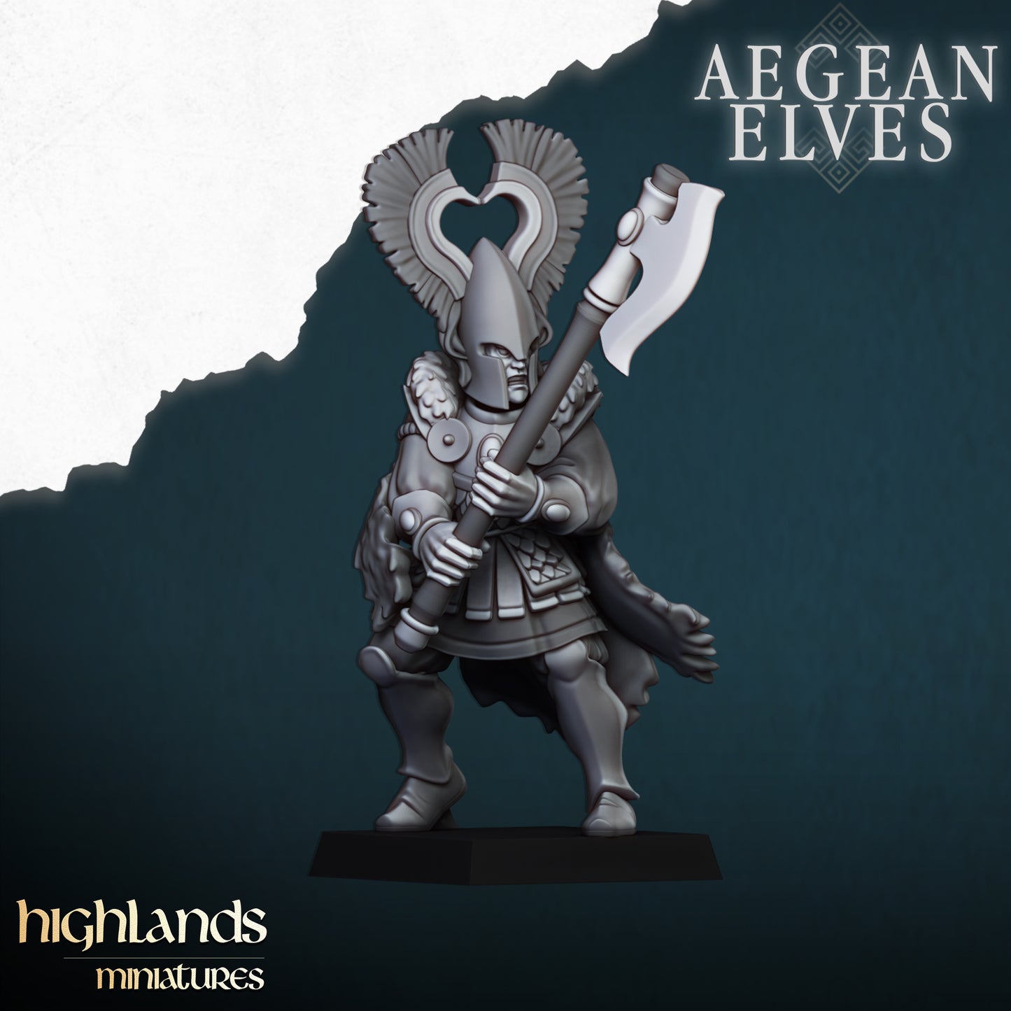 Aegean Elves Nemean Lions 10x - Highlands Miniatures