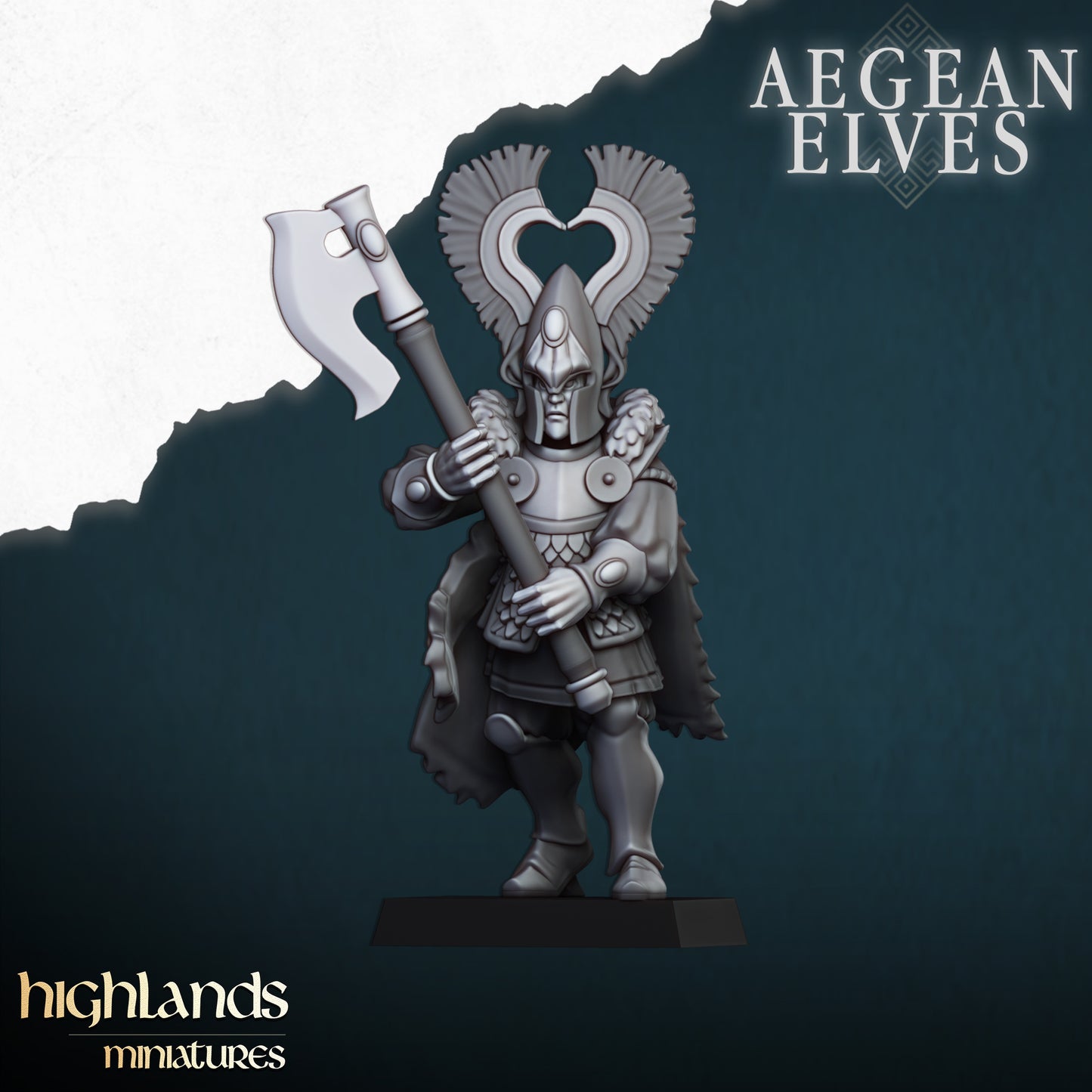 Aegean Elves Nemean Lions 10x - Highlands Miniatures