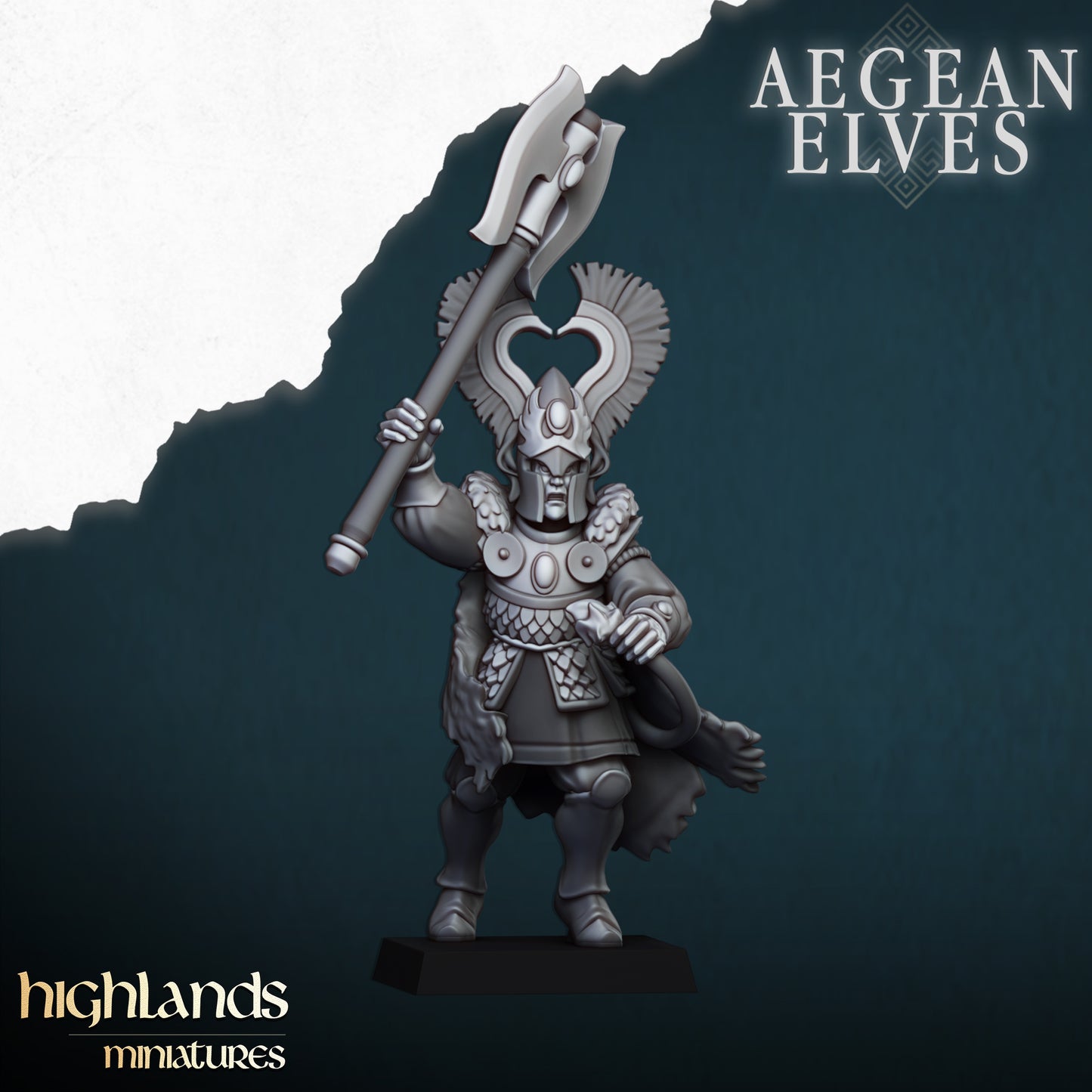 Aegean Elves Nemean Lions 10x - Highlands Miniatures