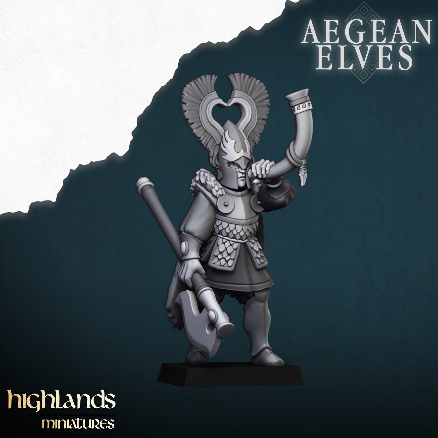 Aegean Elves Nemean Lions 10x - Highlands Miniatures