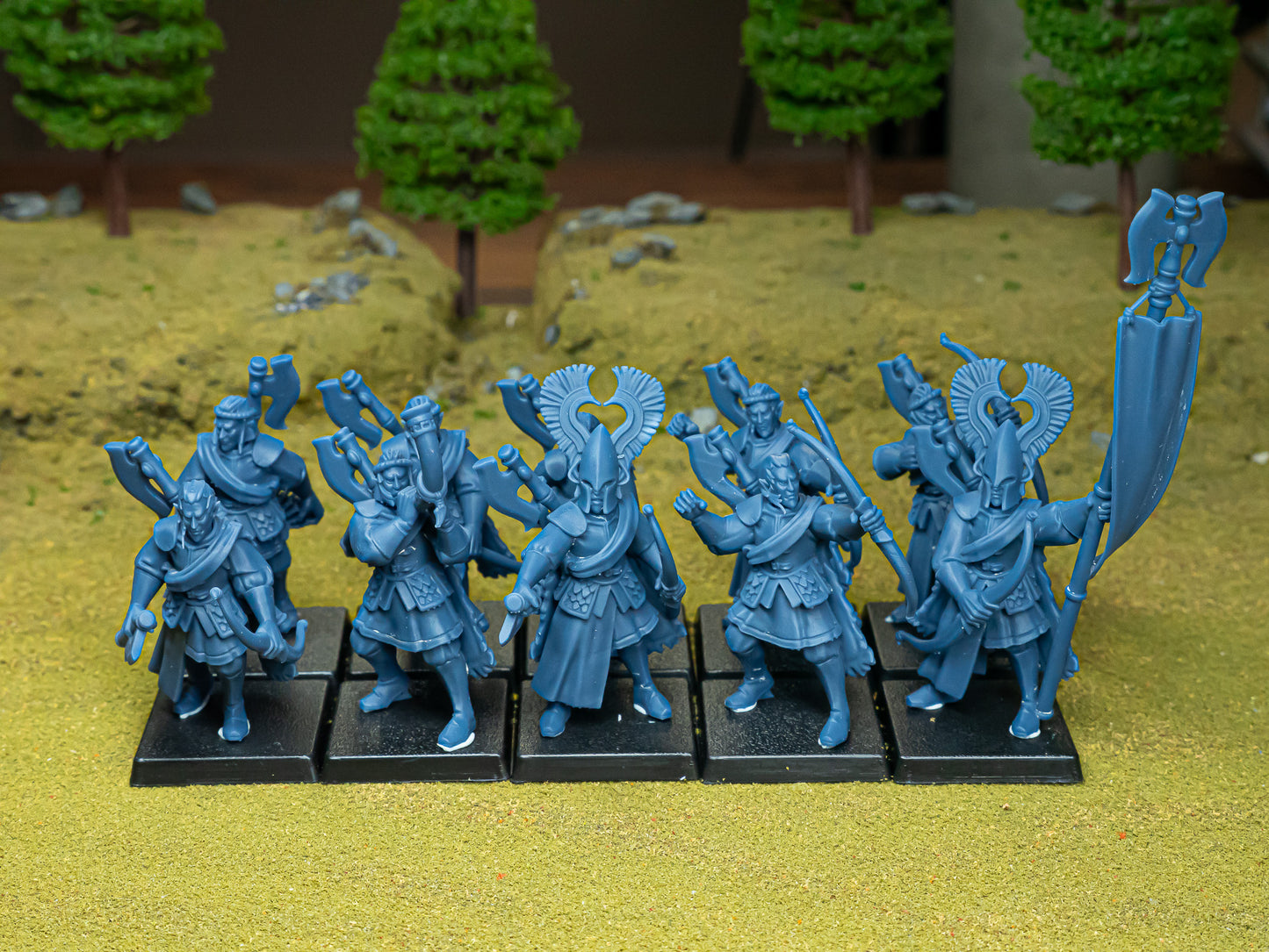 Aegean Nemean Lions with Bows - Highlands Miniatures