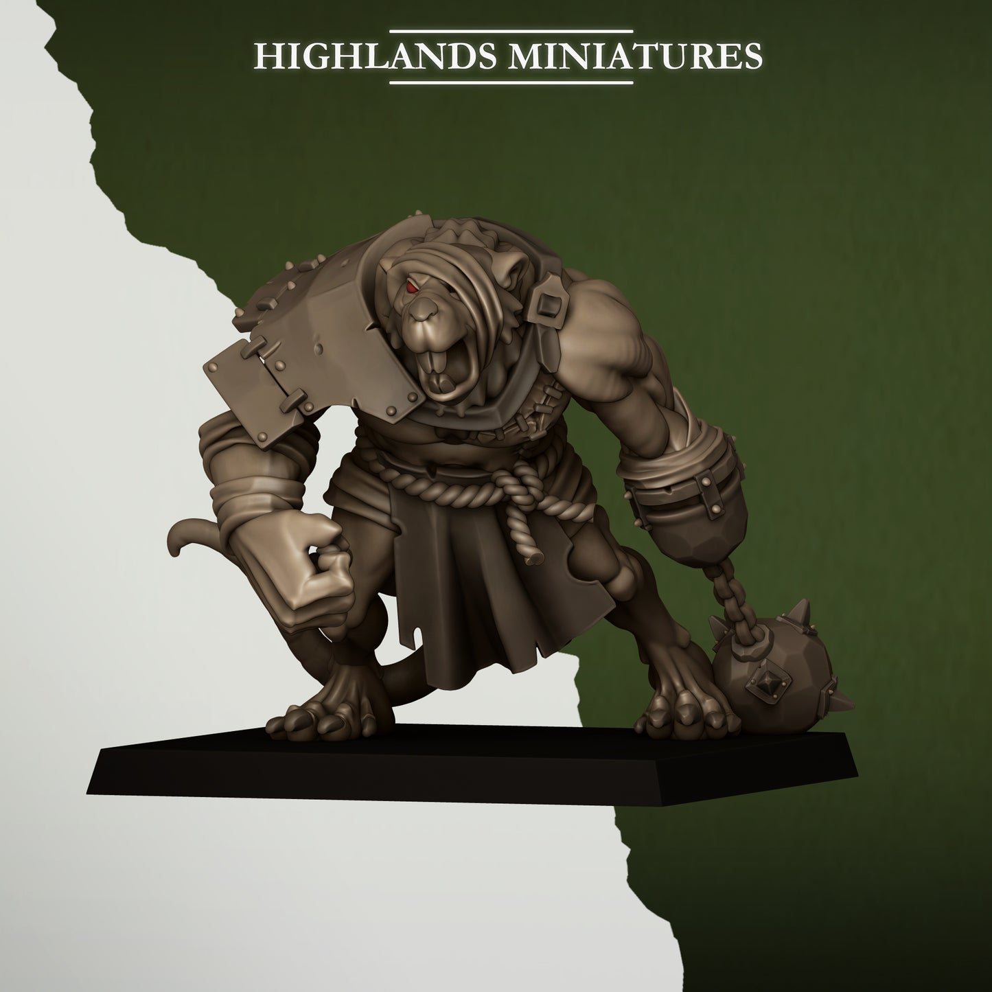 Sewer Vermin Ratgors and Ratgor Master - Highlands Miniatures
