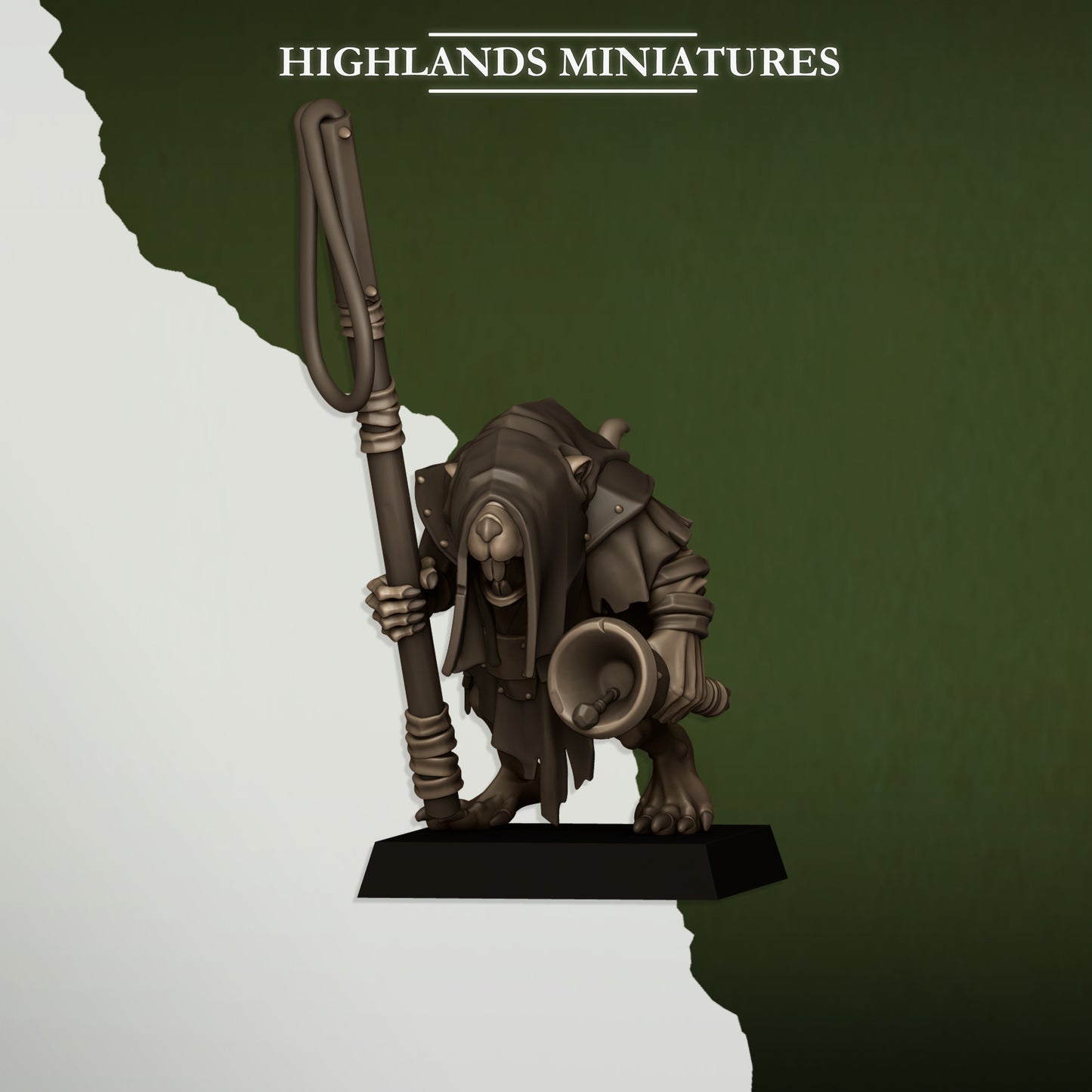 Sewer Vermin Rats and Rat masters- Highlands Miniatures