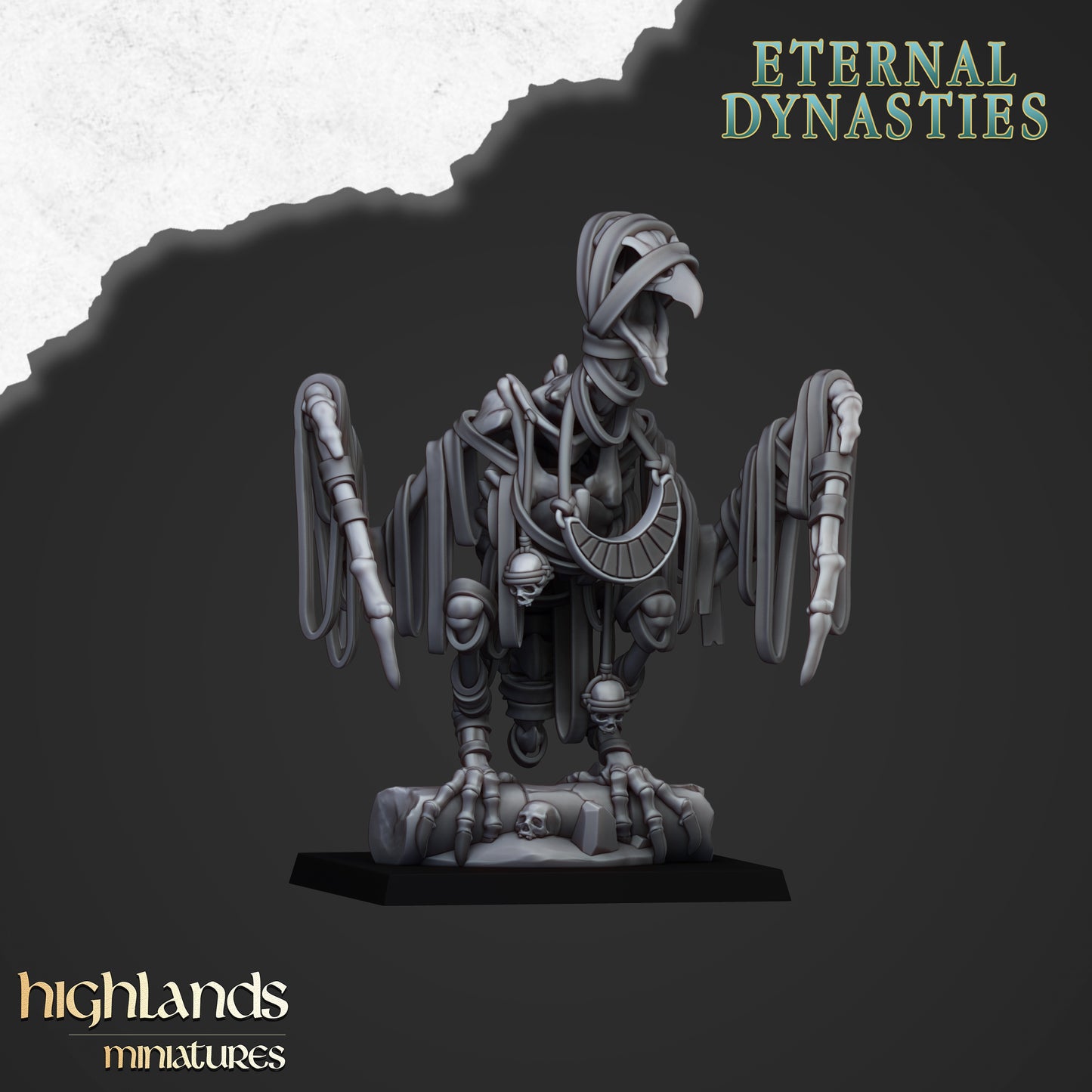 Eternal Dynasties Sand Vultures 3x - Highlands Miniatures
