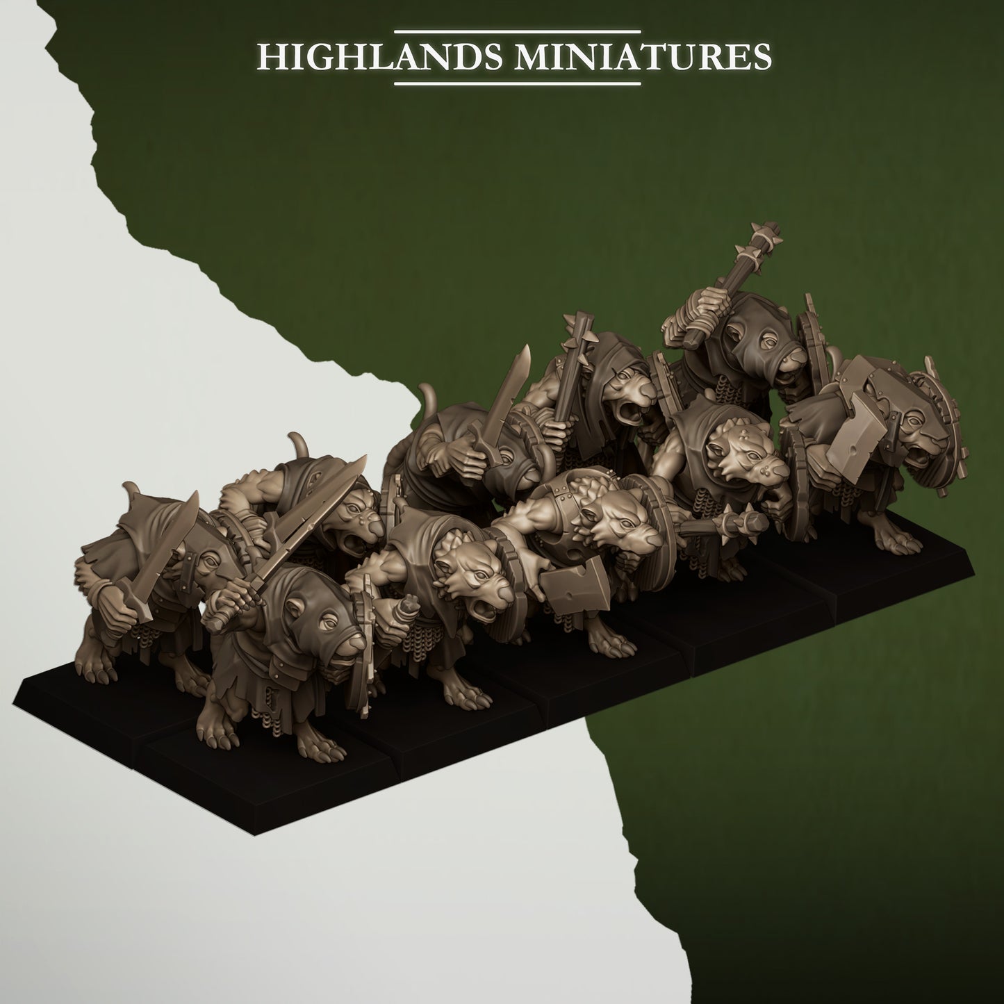 Sewer Vermin Sewer Rats - Highlands Miniatures