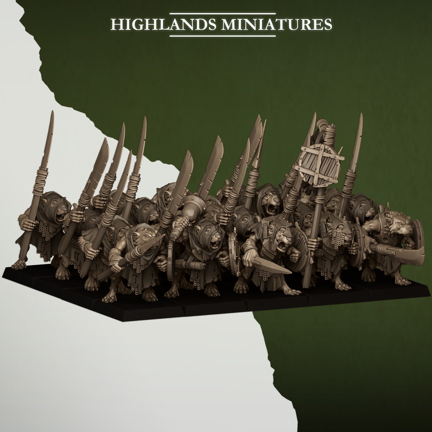 Sewer Vermin Sewer Rats - Highlands Miniatures