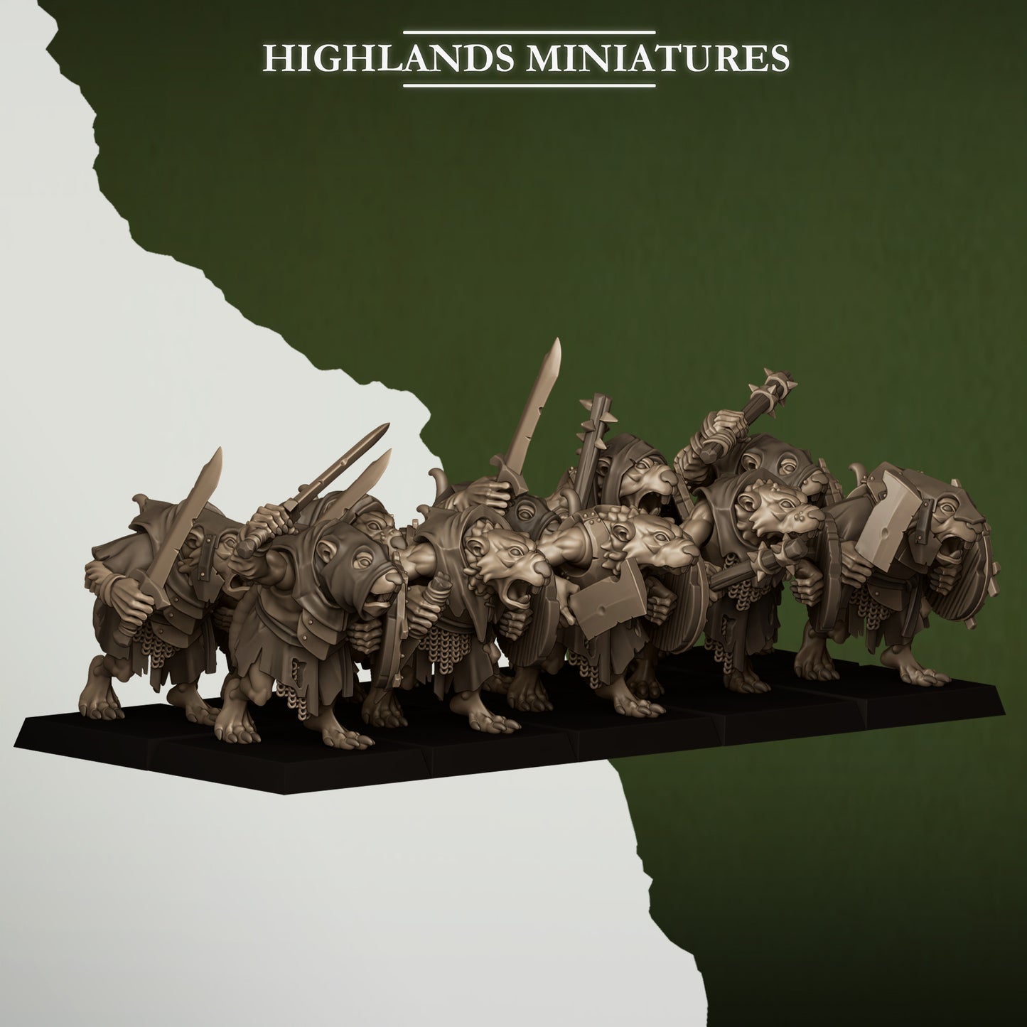 Sewer Vermin Sewer Rats - Highlands Miniatures