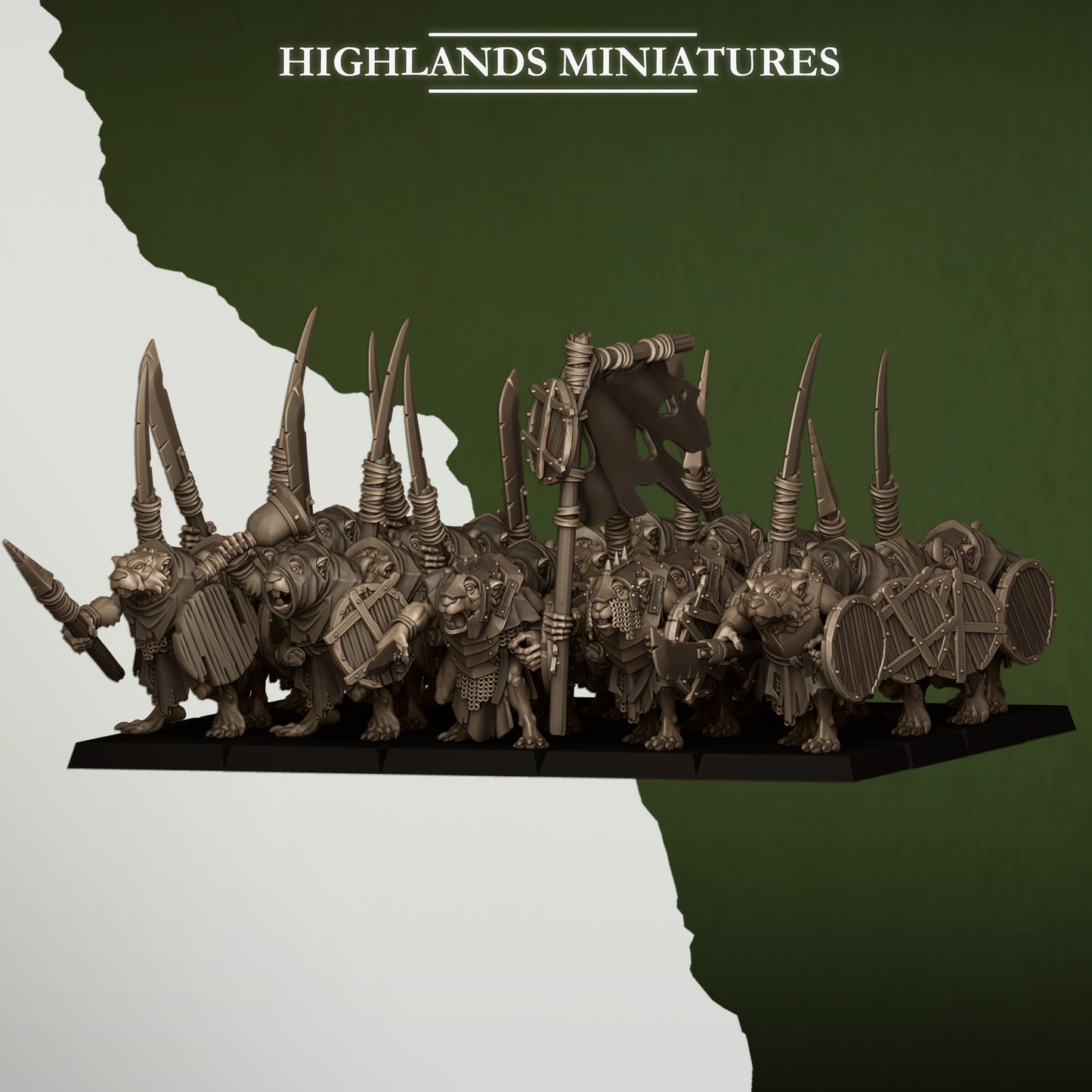 Sewer Vermin Sewer Rats - Highlands Miniatures