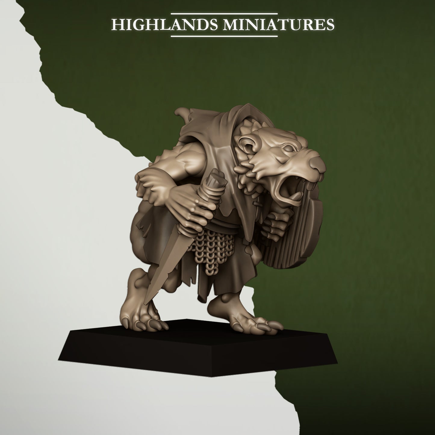 Sewer Vermin Sewer Rats - Highlands Miniatures