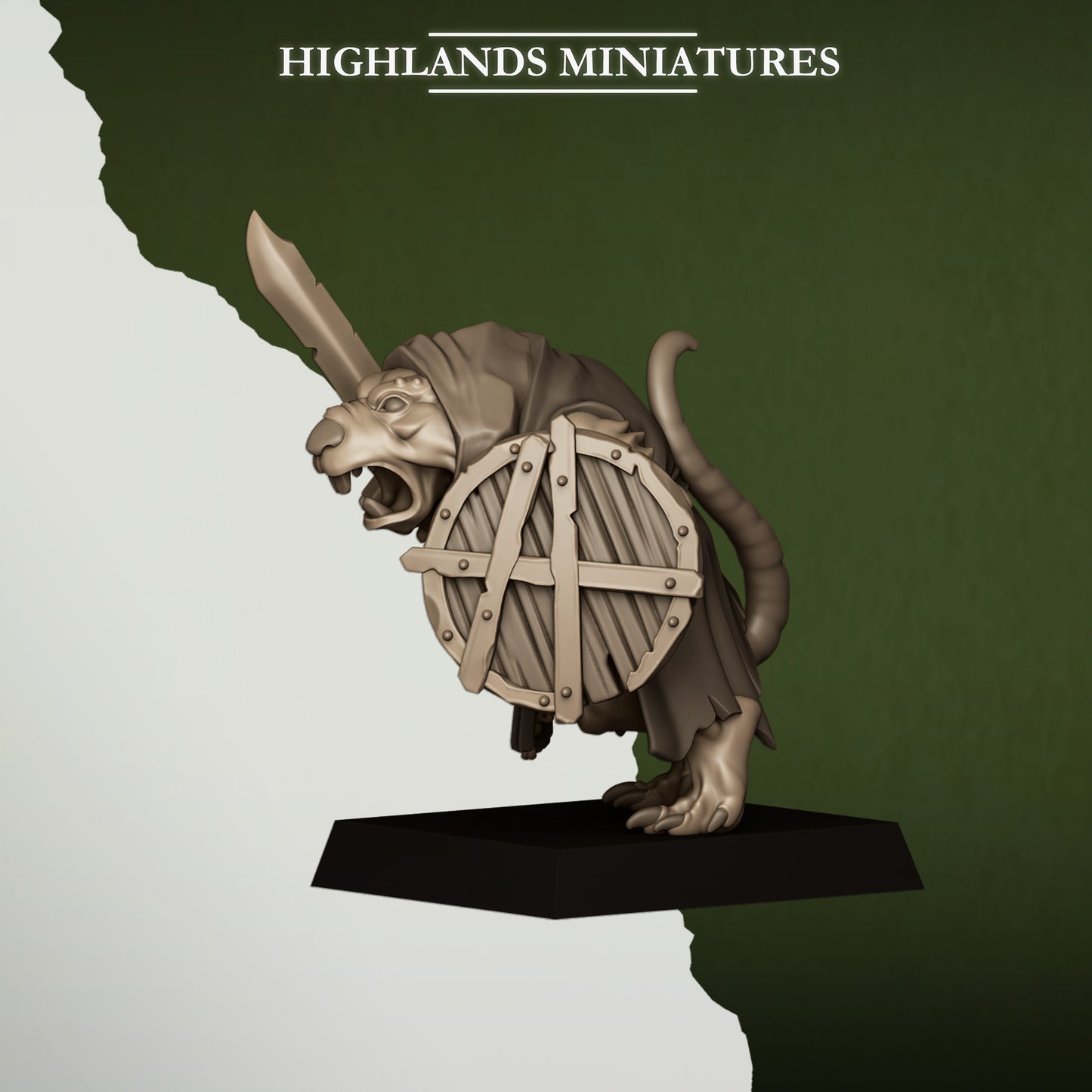 Sewer Vermin Sewer Rats - Highlands Miniatures