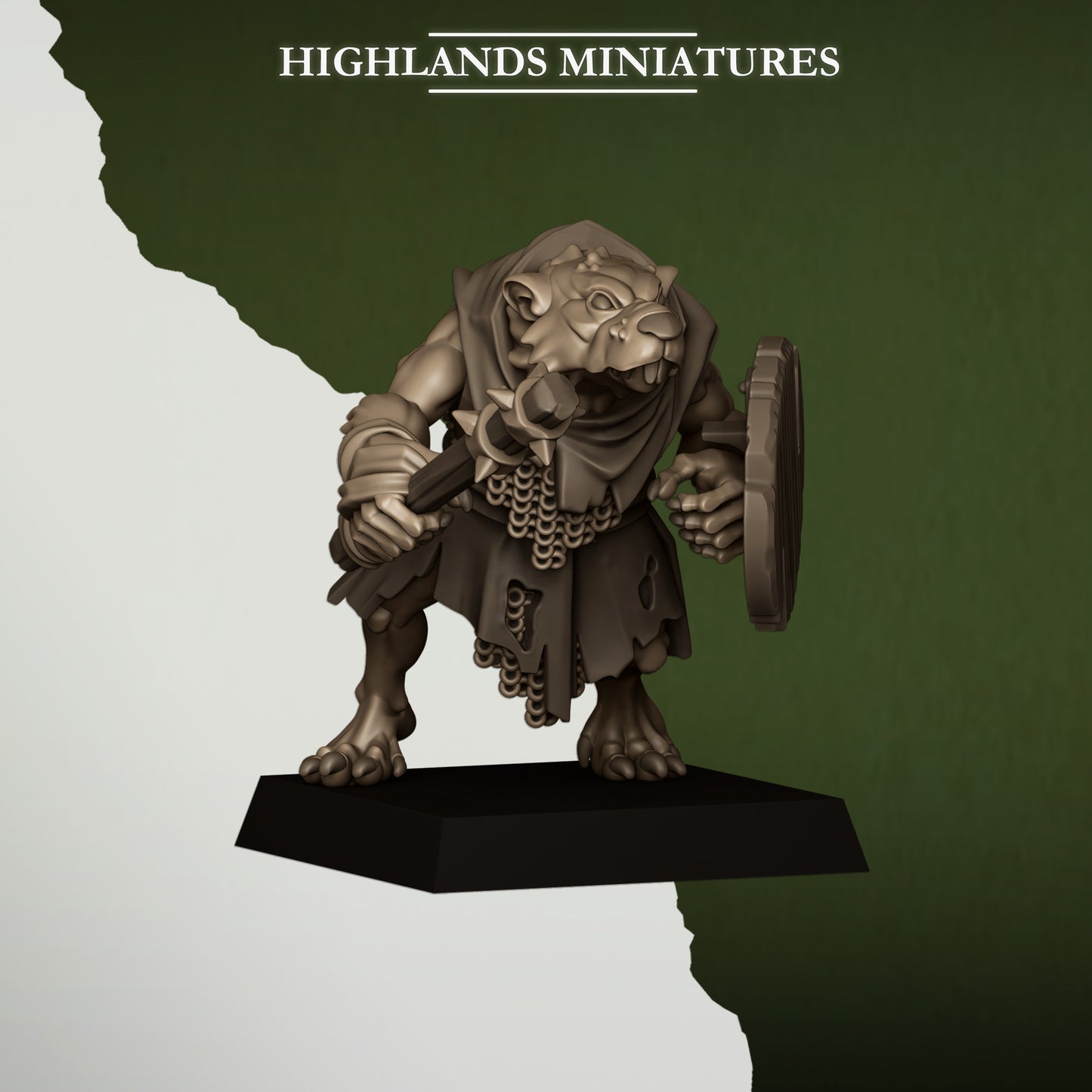 Sewer Vermin Sewer Rats - Highlands Miniatures