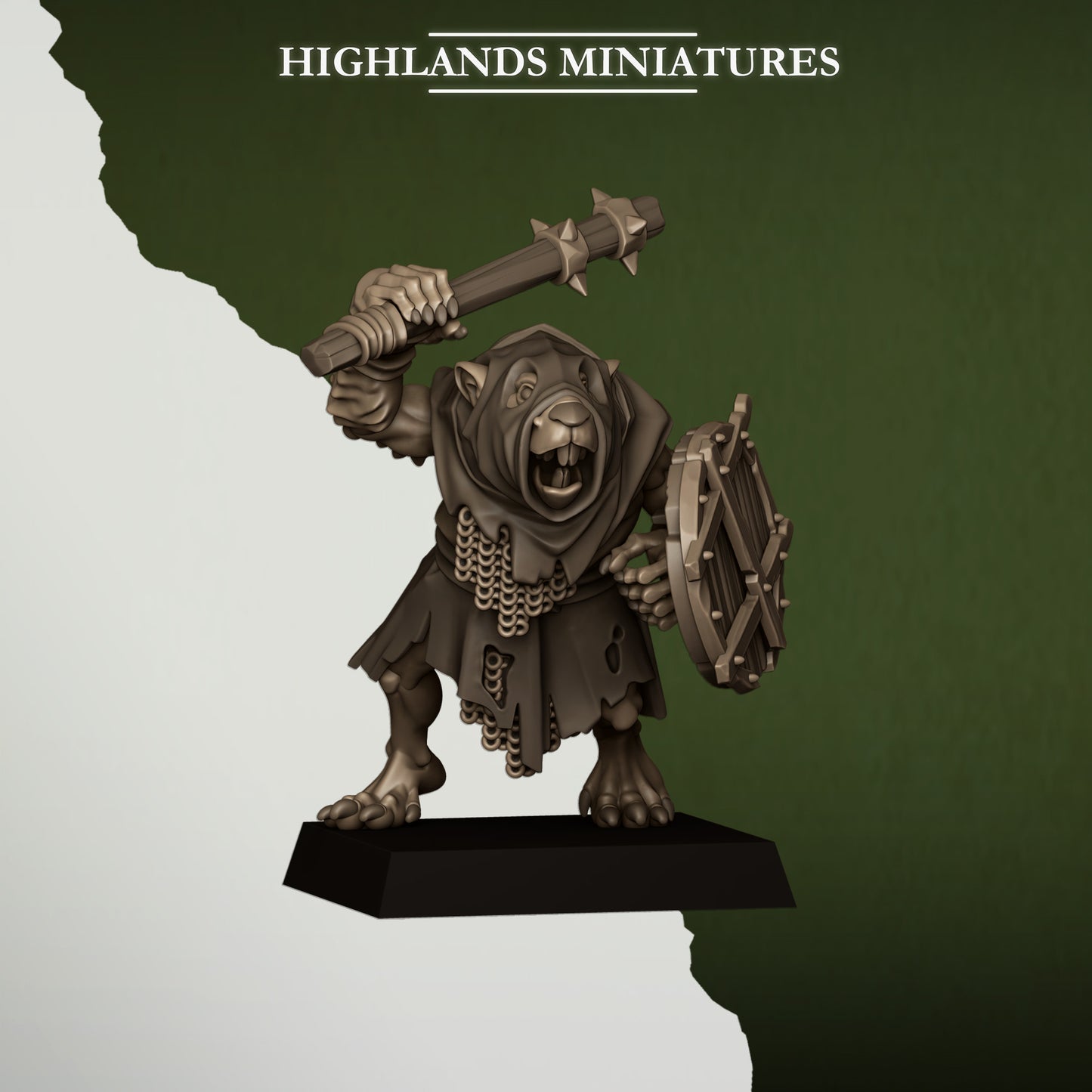 Sewer Vermin Sewer Rats - Highlands Miniatures