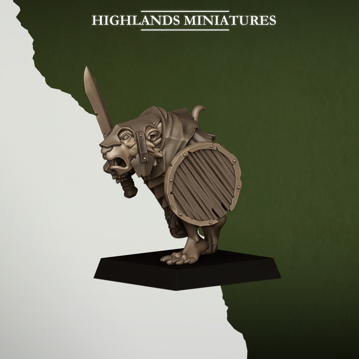 Sewer Vermin Sewer Rats - Highlands Miniatures