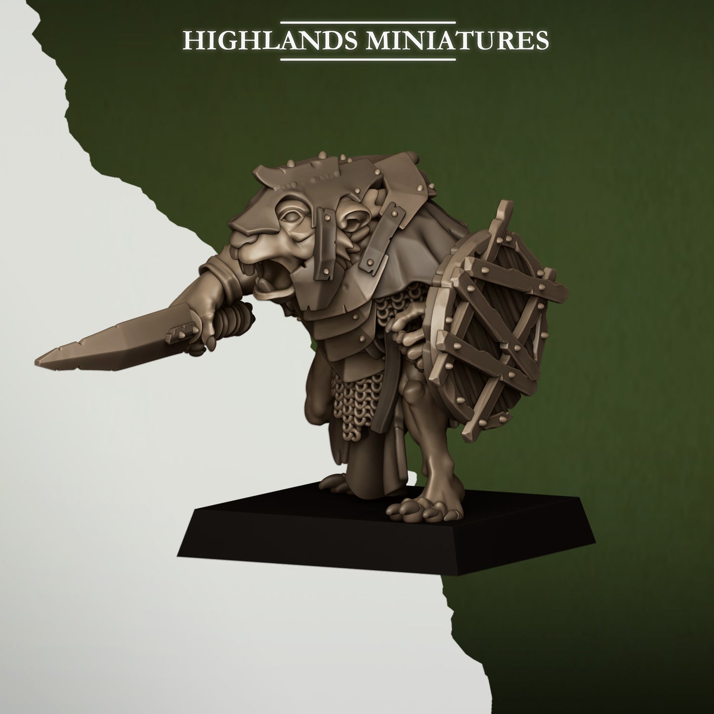 Sewer Vermin Sewer Rats - Highlands Miniatures