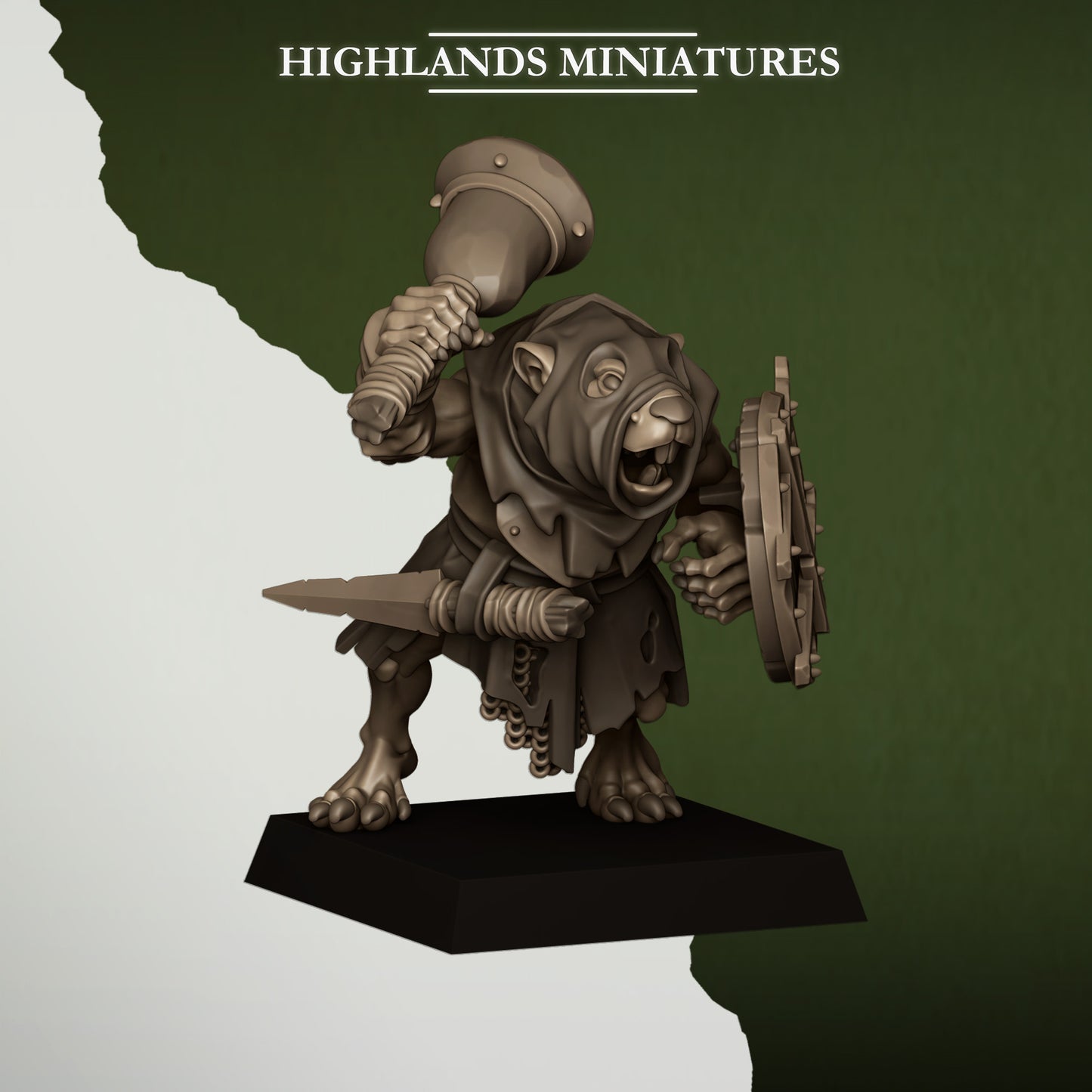Sewer Vermin Sewer Rats - Highlands Miniatures