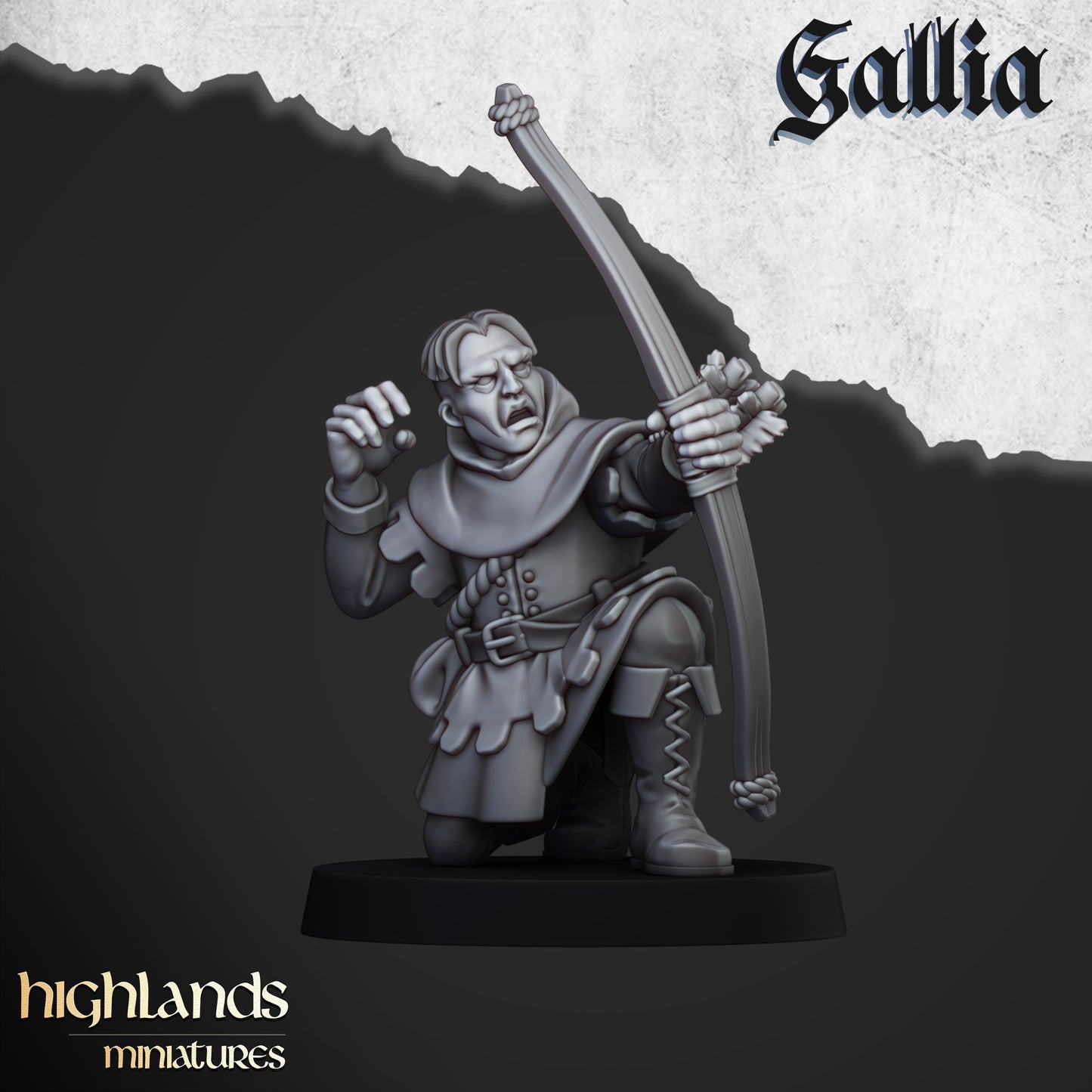 Gallia Sherwood Archers 9x - Highlands Miniatures