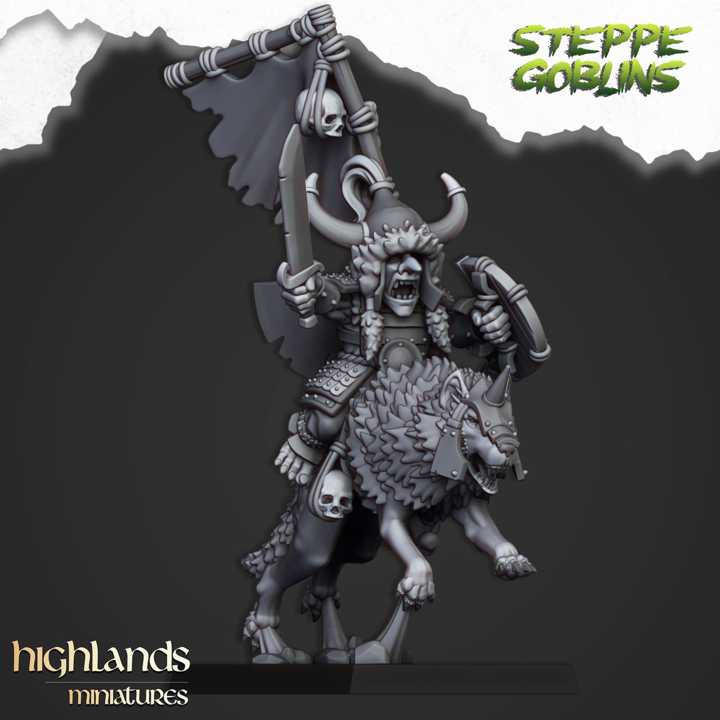 Steppe Goblins May 24 set - Highlands Miniatures